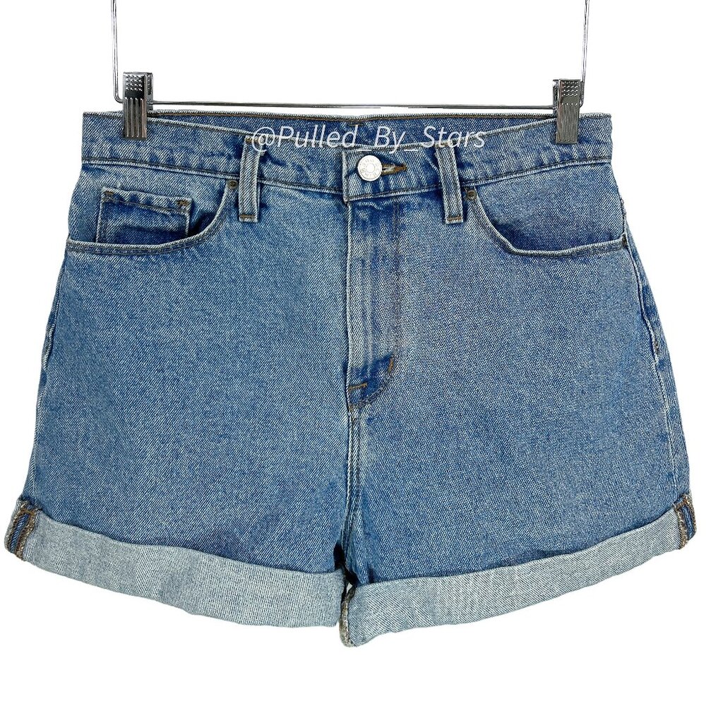 BDG Urban Outfitters 28W Mom High-Rise Blue Jean Shorts Good Used Condition